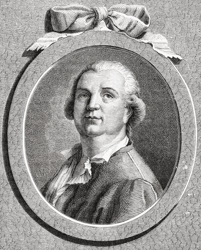 Retrato de Alessandro, Conde de Cagliostro (Giuseppe Balsamo) de Leopold Mar